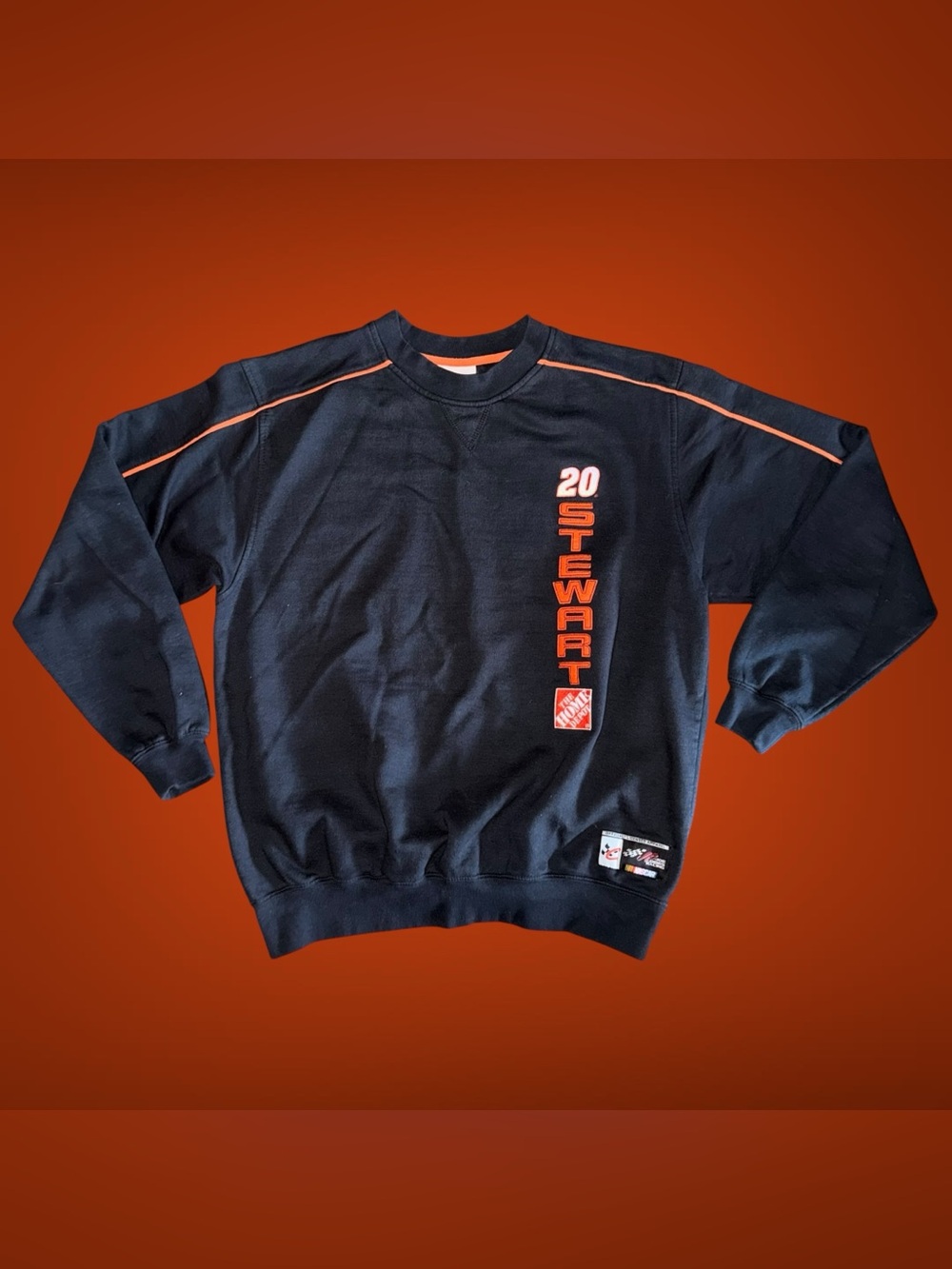 Vintage Tony Stewart #20 Home Depot NASCAR Chase Authentics Sweatshirt Size XL